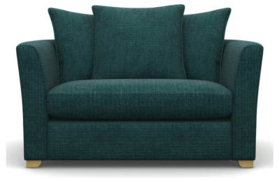 Heart of House Libby Fabric Cuddle Chair - Ocean